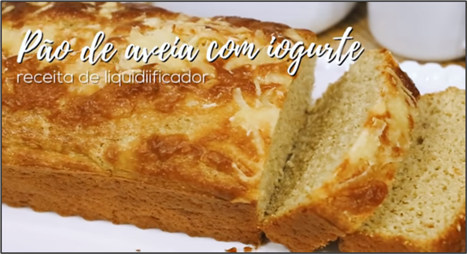 Pão de Aveia com Iogurte