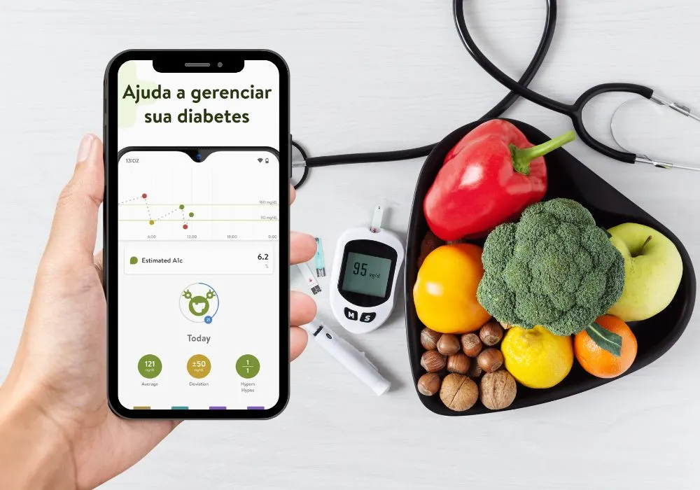 Aplicativo que mede o nível da diabetes sem furar