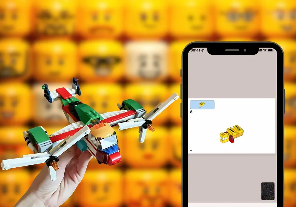 Aplicativo que monta objetos de Lego pelo celular