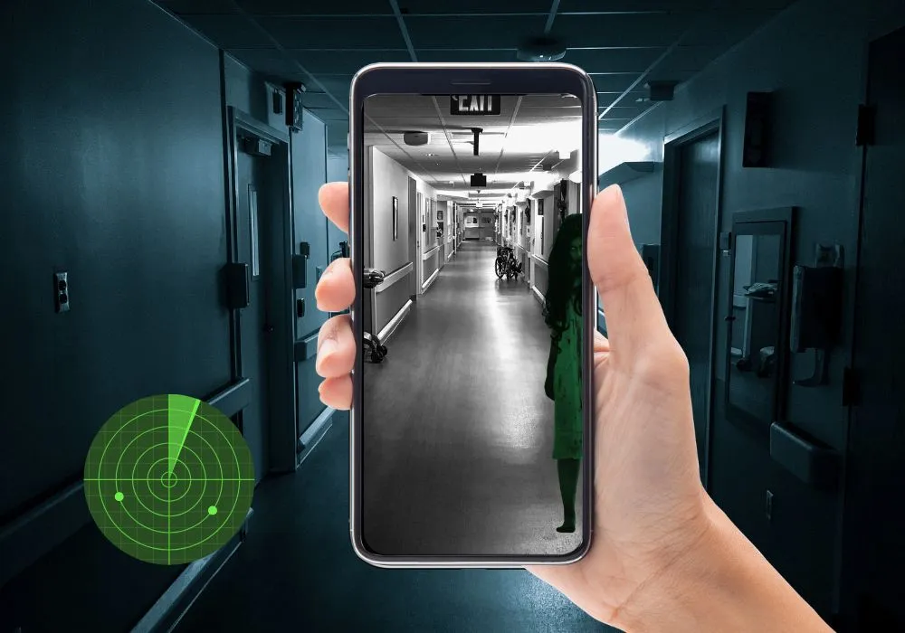 Aplicativo para detectar fantasmas com a câmera do celular