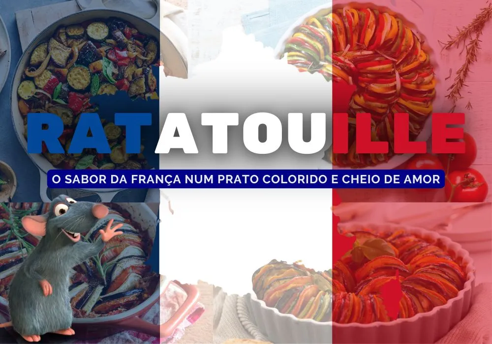 Ratatouille: o sabor da França num prato colorido e cheio de amor!