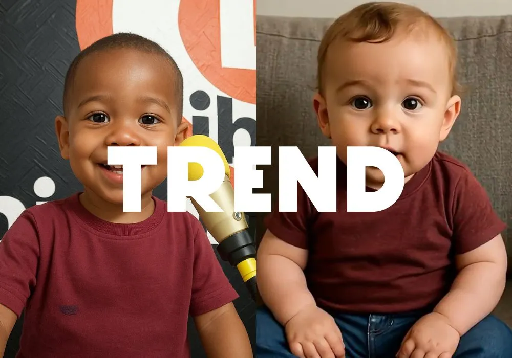 Como fazer a trend do bebê dublando de graça