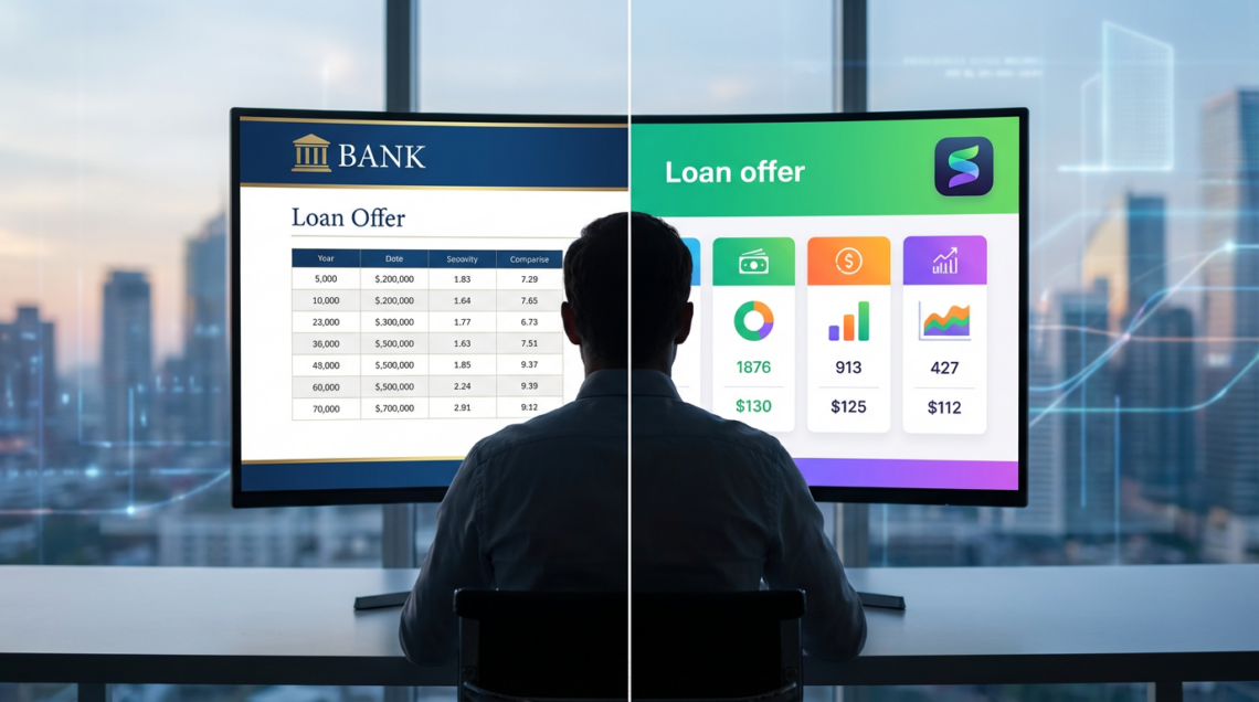 Melhor Empréstimo Pessoal 2026: Bancos Tradicionais vs. Fintechs Digitais